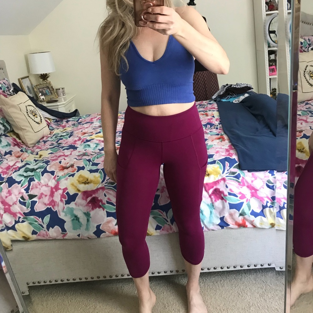 Athleta Purple Leggings